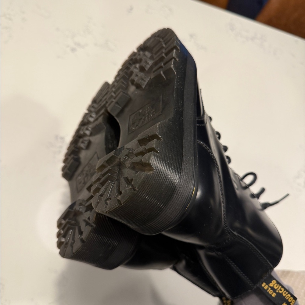 Dr. Martens Black Platform Boots doc martens Jadon boots - Picture 7 of 10